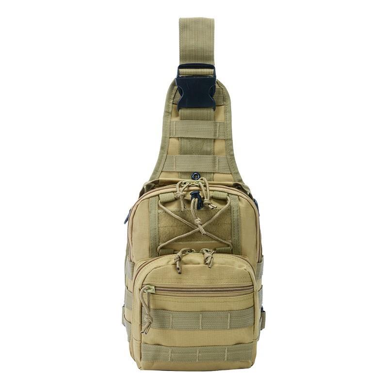 Oxford Sports Bag Multi Functional Field Small Chest Single Shoulder Crossbody Outdoor Color Hanging Cross Border хаки