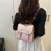 Pu Lace Butterfly Knot Backpack With Large Capacity For Daily Use And Street Style