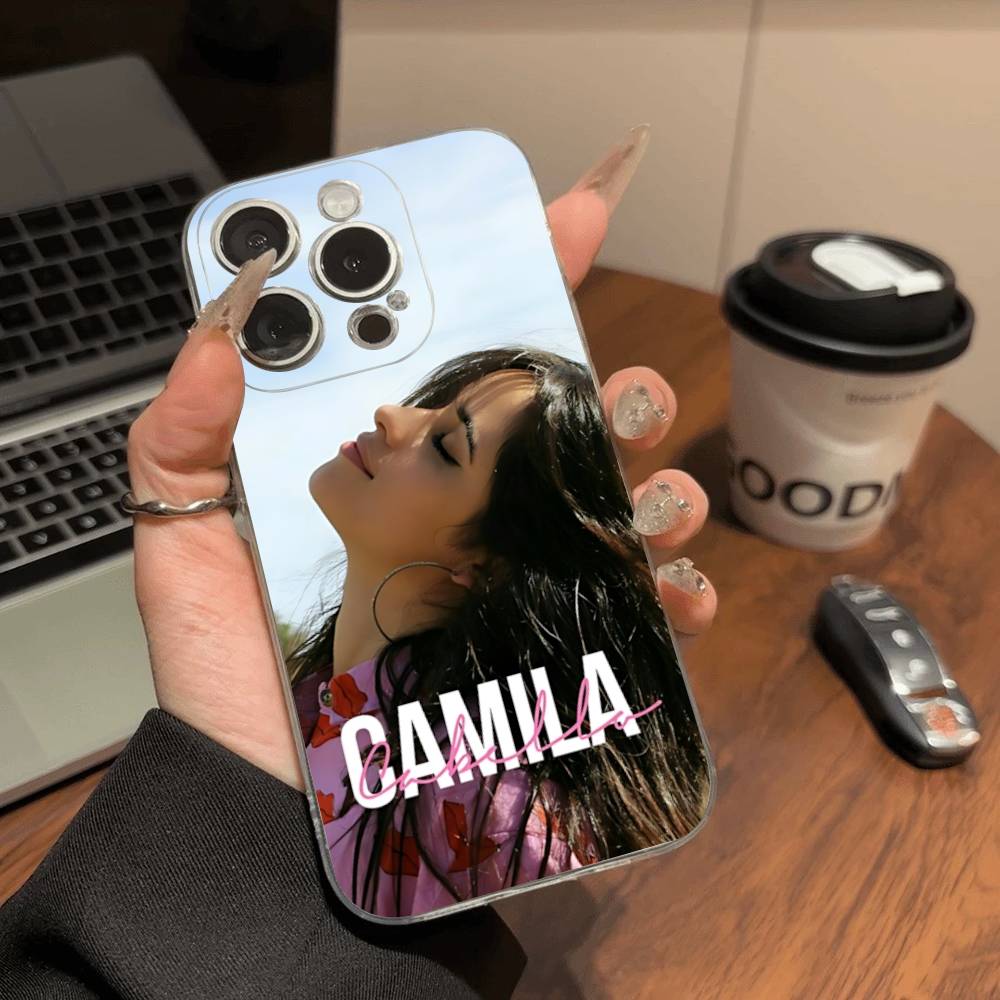 Hot Singer C-Camila C-Cabello Transparent Phone Case For IPhone 17 Air 16 Pro Max 15 14 13 12 11Plus Shockproof Cover