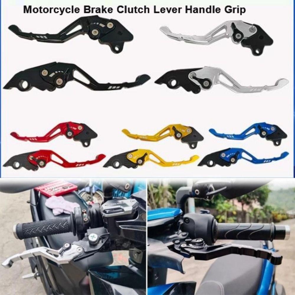 Aluminum Alloy Lever Handle Grip CNC Short Brake Clutch Levers  Motorcycle Accessories