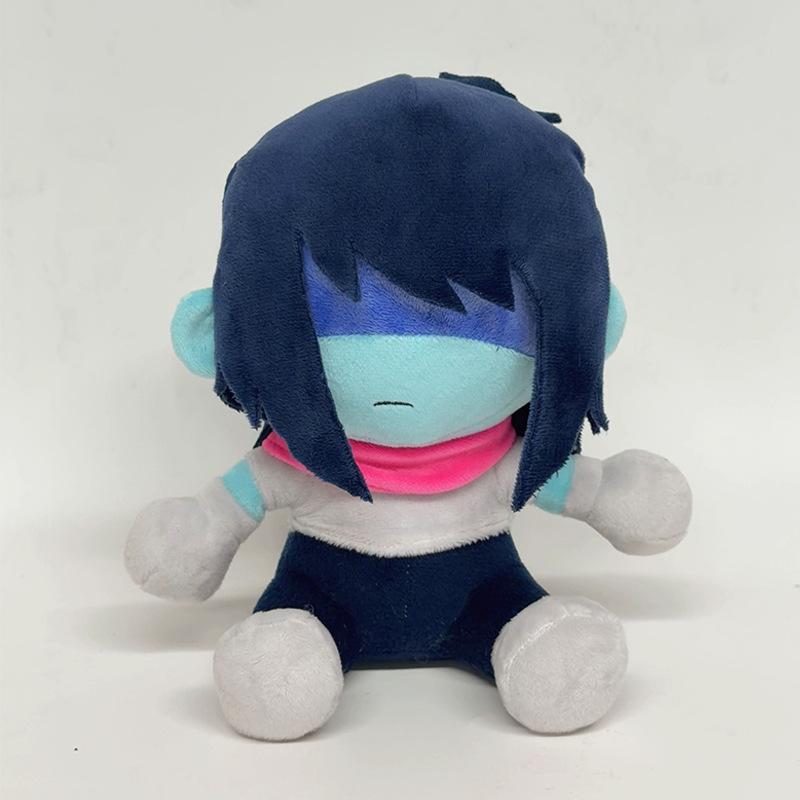 22cm Deltarune Kris Plush Toy Cute Game Character Soft Stuffed Doll Kids Birthday Gift