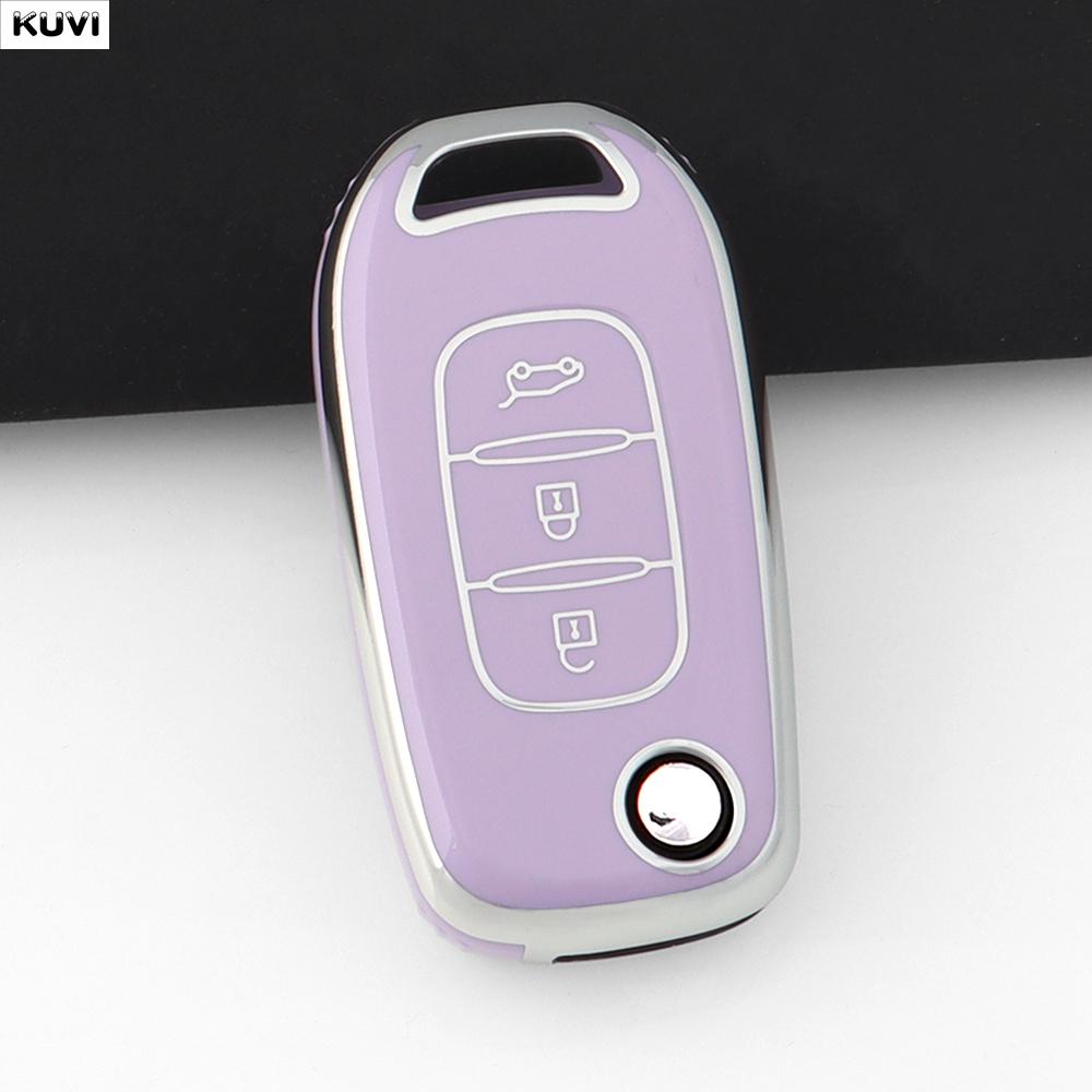 TPU Autoschlüsselhülle Abdeckung Schale Fob Für Renault Kwid Kadjar Captur Megane Sandero Stepway Logan Clio 5 Arkana