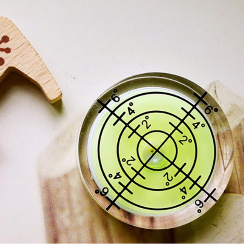 Portable Round Bubble Level for Camera and Tripod Calibration 32mm X 7mm