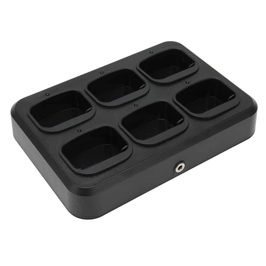 6 Way Walkie Talkie Charging Base Safe Fast Charging Radio Charger for MD?390 MD?398 MD?368 MD?580