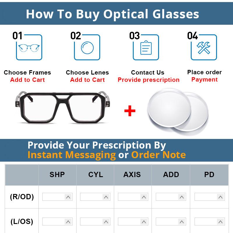 54605 Big Size Square Glasses Frame Women Men Optical Computer Eyeglasses Frames Office Decoration Fake Eyewear