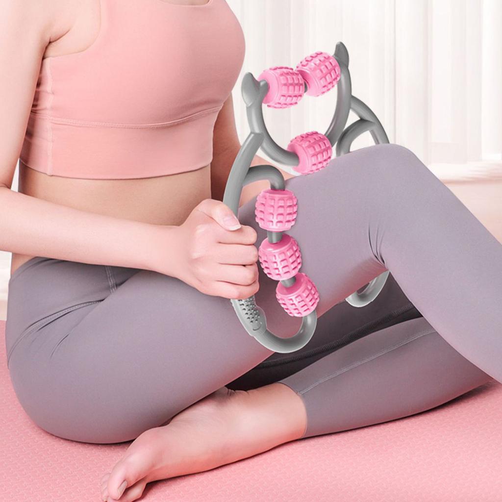 Massager Roller Fitness Roller Handheld Massage Trigger Point Muscle Roller Stick Massager