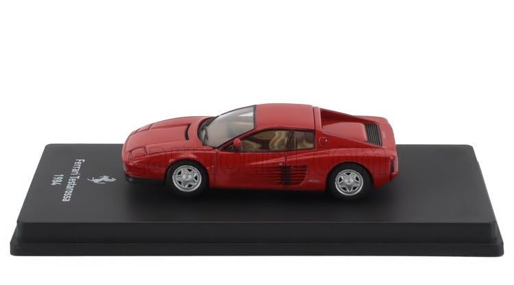 Ferrari Testarossa Miniature Car 1/64 FERRARI TESTAROSSA 1984 (Red)