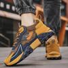 Men's Vulcanized Shoes 2024 Platform Casual Forrest Shoes Men Sneakers Luxury Brand Soft Sole Shock-absorbing Male Running Shoes