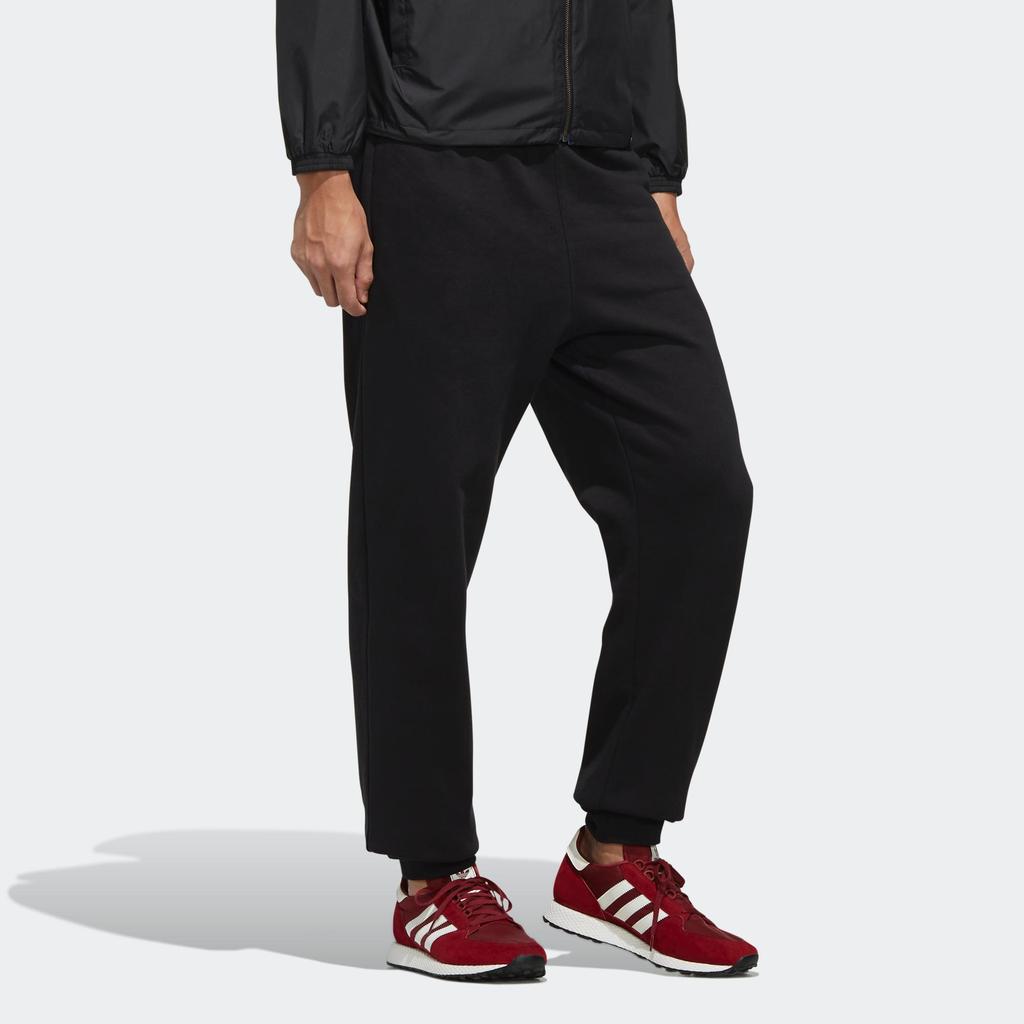 Adidas Originals Trefoil Mini Emb TP Tapered Casual Running Pants Men Bottoms Black FK9981