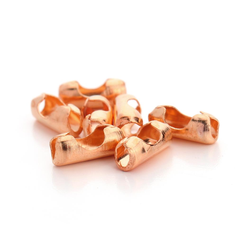 200pcs/lot Dia1.5 2 3.2mm Ball Chain Connectors Clasps Copper ConnectorsDiy Jewelry Chains Accessories Necklace Making Supplies
