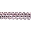 Hongchu Crystal 7A High-quality natural white crystal loose beads Round beads Semi-Finished Products DIY Decorative beads