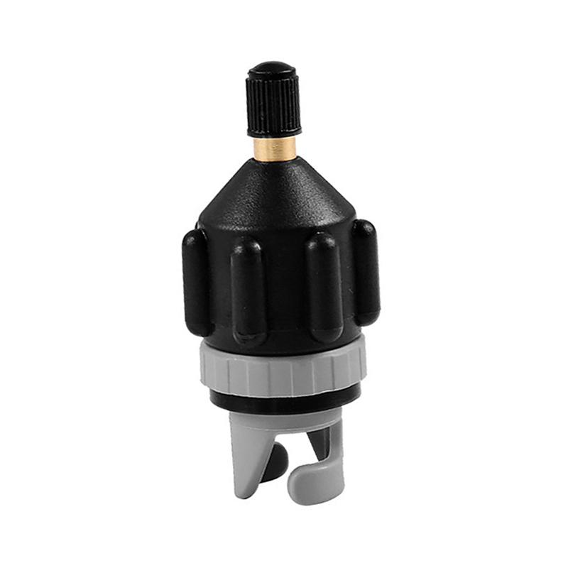 Luftventiladapter Staubdicht Verschleißfest Ruderboot Luftventiladapter Nylon Kajak Aufblasbarer Pumpenadapter für SUP Board Boot