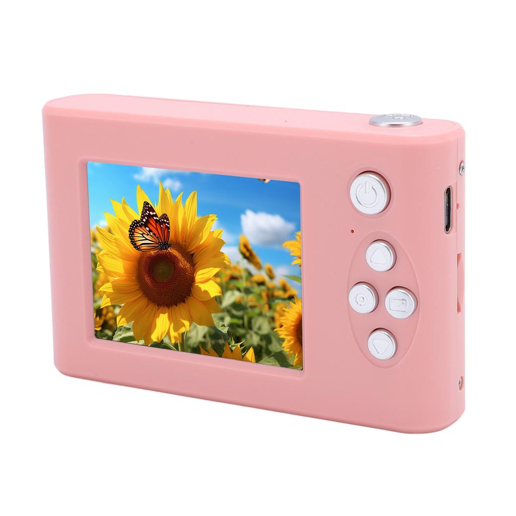Digital Camera 8x Zoom 48MP 1080P 2.4 Inch IPS Screen Anti Shake Auto Focus Compact Digital Camera