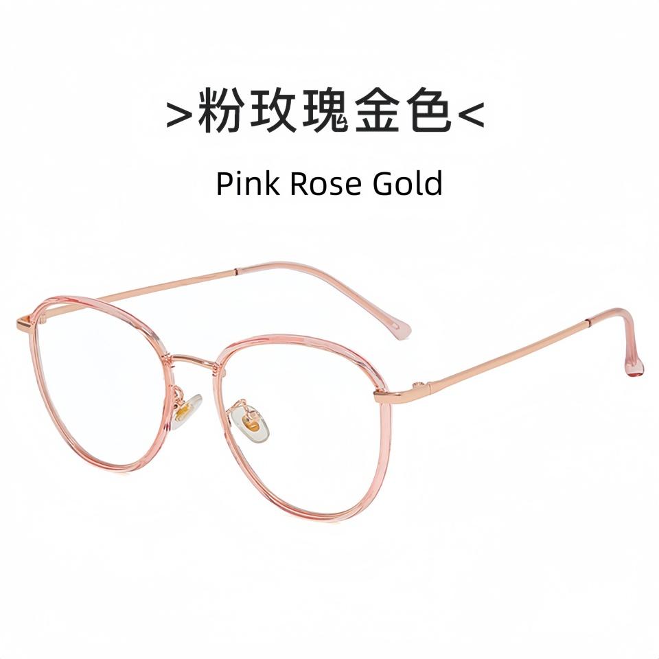 

Classic Business Style Lightweight Square Round Metal Frame Neutral Daily Office And Computer Optical Prescription Glasses Frame