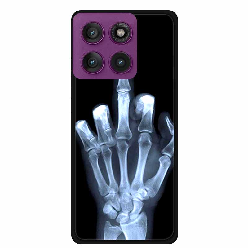 For Motorola Edge 60 Pro 5G Case Edge60 Pro Phone Case Tiger Black Silicone Soft Back Cover For Motorola Edge 60 Pro Case Coque