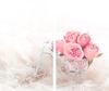 Glass Cutting Board 2X 30X52 Flowers