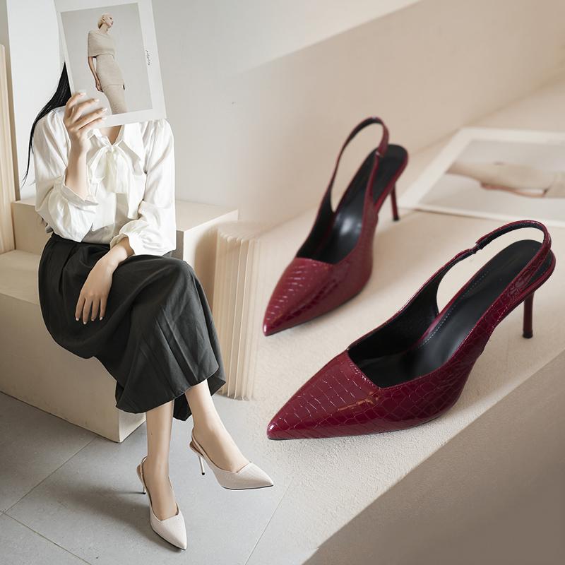 Fashion Fashion Women High Heels Shoes Sexy Pointed Toe Elegant Dress Sandals Woman 2025 New Spring Designer Party Trend Pumps Zapatos