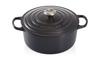 Le Creuset Cocotte Ronde 24 cm matte black Gas IH Oven Compatible