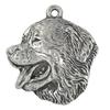 Bernese Mountain Dog, Berner Sennenhund - Silver-plated Dog Pendant, Handbag Decoration, Backpack Pendant by Art-Dog Brand
