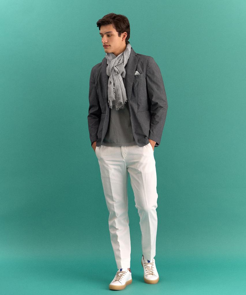 Panicale Blue Plant Dyed Cotton Jacket