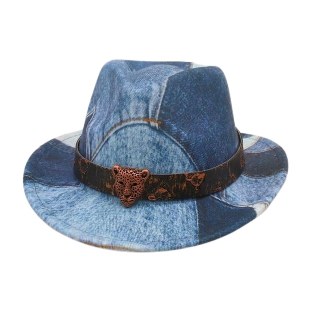 New American Leopard Print Children'S Catwalk Stage Children'S Top Hat Jazz Hat Children'S Size Prop Hat