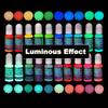 Silicone world 10ML 20 Colors Fluorescent Pigment Luminous Paint Resin Dye UV Resin Coloring Epoxy Resin Pigment for DIY Crafts