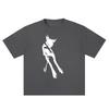 Summer Unisexs TShirt Fashion Tops Tees Unisex Casual Cotton Clothing Short Sleeve Streetwear Cats Print Graphic TShirt Punk