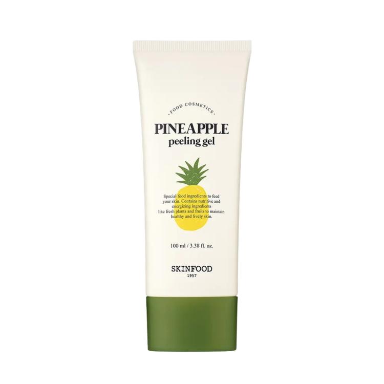 [Skin Food] Pineapple Peeling Gel Gentle Exfoliating & Brightening Face Scrub – 100ml