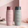 Collapsible Silicone Water Bottle 600ml, Portable Sports Water Cup for Hiking, Travel & Gym, BPA Free, Leak-Proof