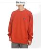 NANGA Eco Hybrid Box Logo Embroidered Long Sleeve Long Simple T-Shirt, Unisex, Casual, Sleeve, Design, NW2411-1G803