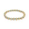 KKBEAD 18K Gold Plated Bracelets Boho Summer Beaded Stretch Bracelet Y2k Jewelry for Women Accessories Pulseras Mujer Moda