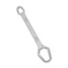 Double Ended Self Tightening Wrench Multifunctional Adjustable 8-22mm Self Tightening Spanner For Auto Repair Silver