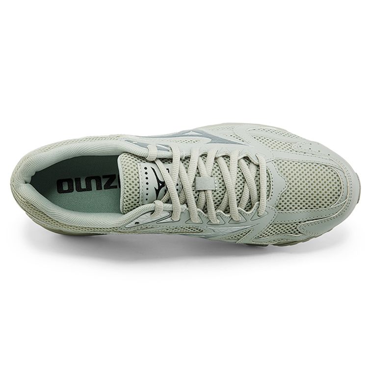 Mizuno Comfortable Fabric Synthetic Leather Non-Slip Wear-Resistant Lightweight Low-Top Casual Running Shoes Unisex Sneakers Cool-Gray D1GH213302