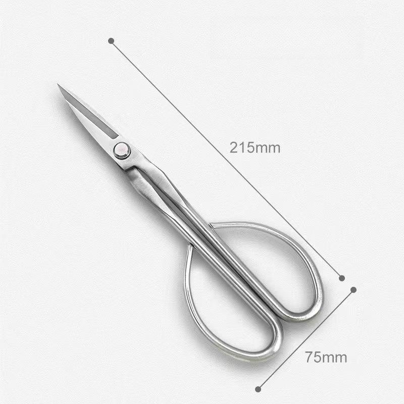 Tender Leaf Scissors Bonsai Tools Branch Scissors Extended Stainless Steel Gardening Scissors Tender Leaf Sprouts Pruning Scisso