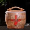 Yilimeng Ceramic Rice & Flour Storage Jar with Lid