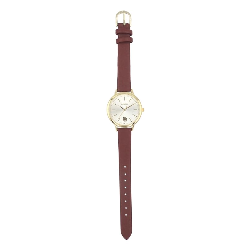 [Follow] Watch Porte Bonheur Animal Icon Watch N00125S-1 WIN Women's Red