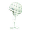 Baby Striped Grey Tie-on Hat Döll