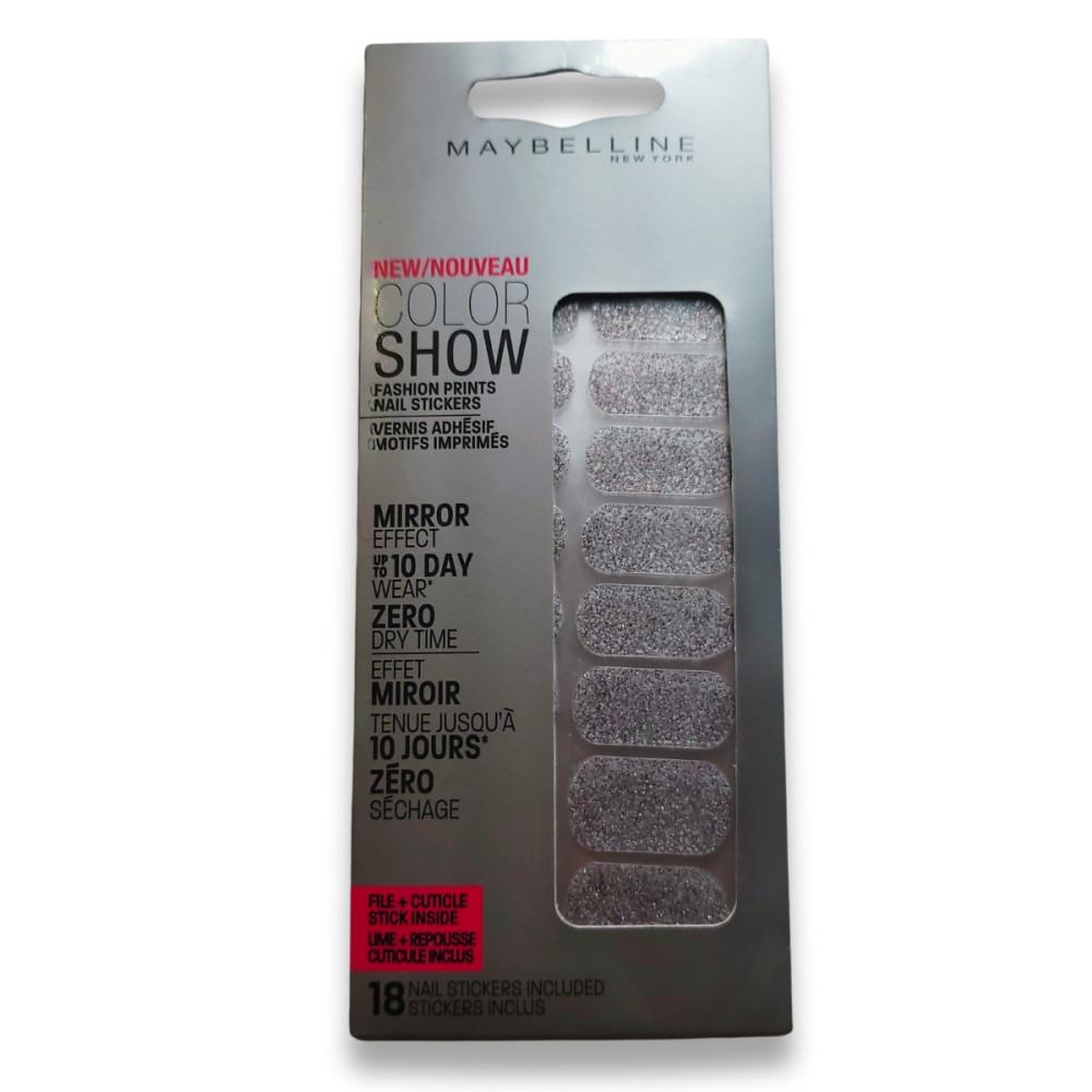 Maybelline New York - Stickers Effet Mirroir Colorshow - 18 pcs -