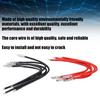 10pcs RC Brushed Motor Cables, 4mm Banana Plug Connector Extension Cable Wire, 16AWG Silicone Wire for Axial Scx10 and Redcat Gen8 RC Motors