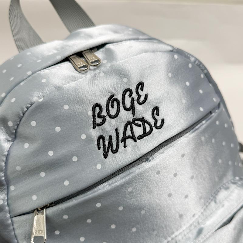 Mochila Escolar Fofa de PU com Bolso Frontal com Zíper Mochila Leve para Meninas Adolescentes Casual Diária para Viagem