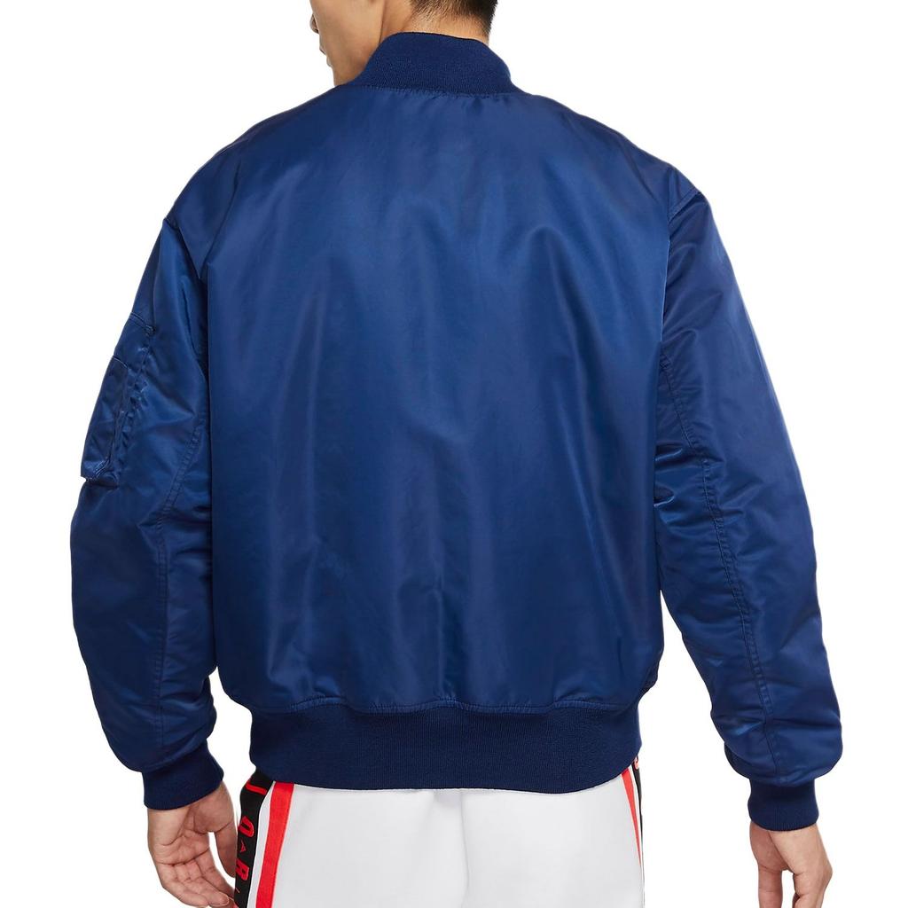 Air Jordan Flight Druck Logo Wende-Baseballuniform Blau Herren CV2243-492