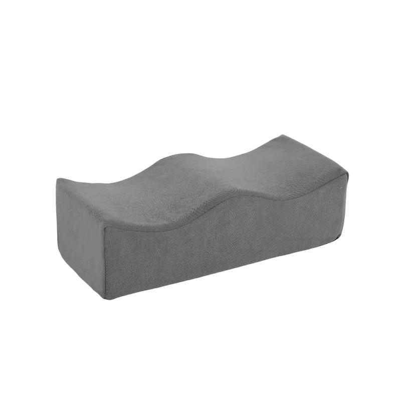 Leg Pillows, Relief Waist Pain Leg Cushion, Sleeping Leg Raiser for Bed, Sofa, Lounge Chairs, Bottom anti-slip & two Fixed Bands