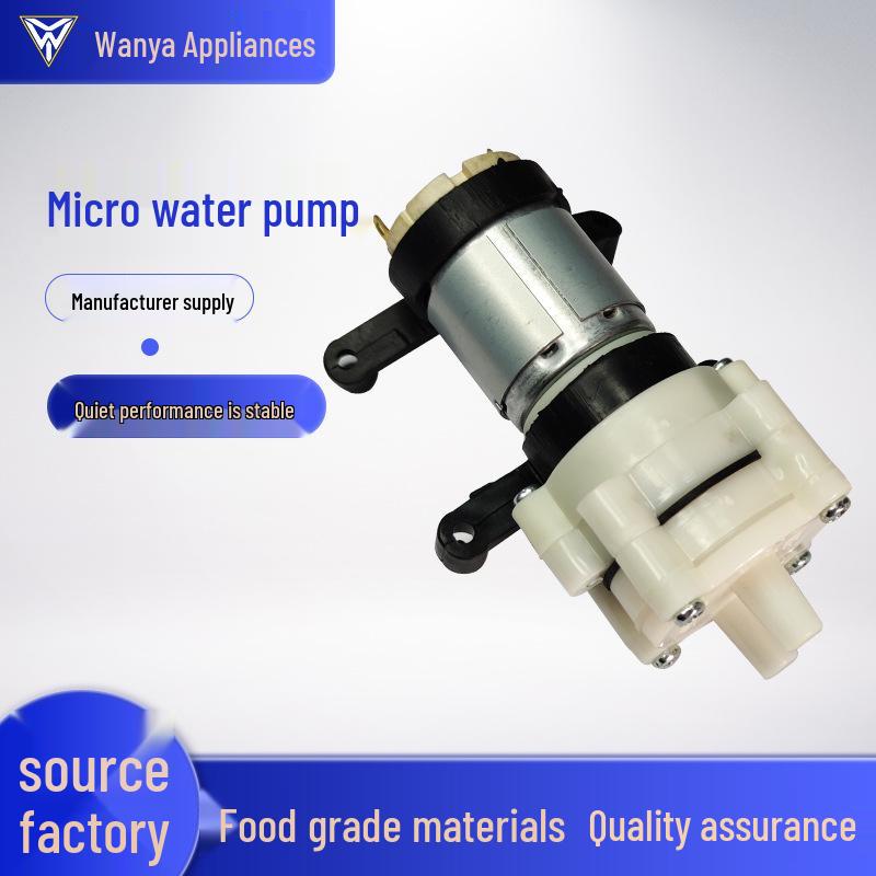 

Quiet, Long-Life 385 Motor Mini Water Pump for Electric Tea Kettle with Filter Model A 24V