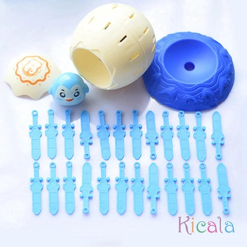 Interaktives Pinguin-Pirat-Fass Lernspielzeug für Kinder Weihnachtsfeier Spaß Eltern-Kind-Spiele Einzigartiges Puzzle-Geschenk