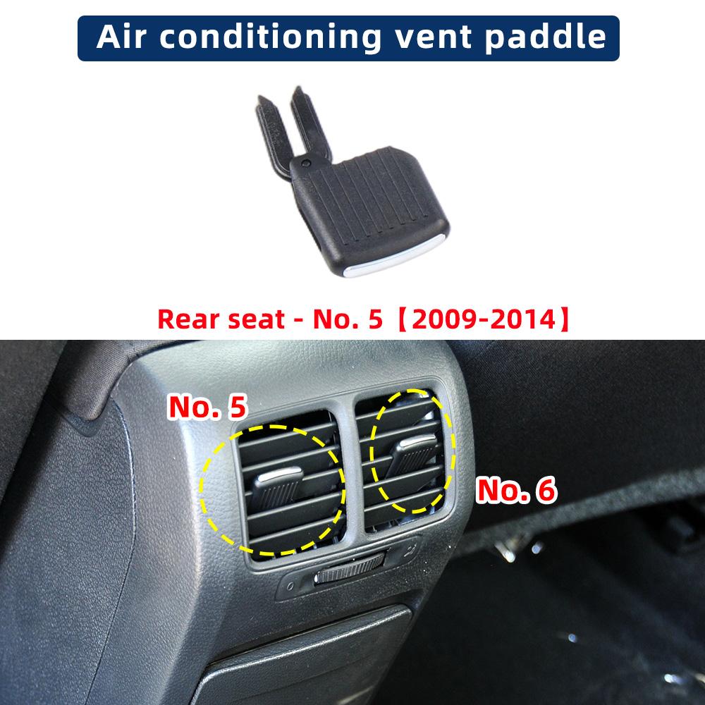 Klimaanlagen-Lüftungsklappen-Einstellclip für VW Golf Mk6 2009-2014 Ersetzt OE 1KD819203 5KD819703 5KD819704 5KD819728