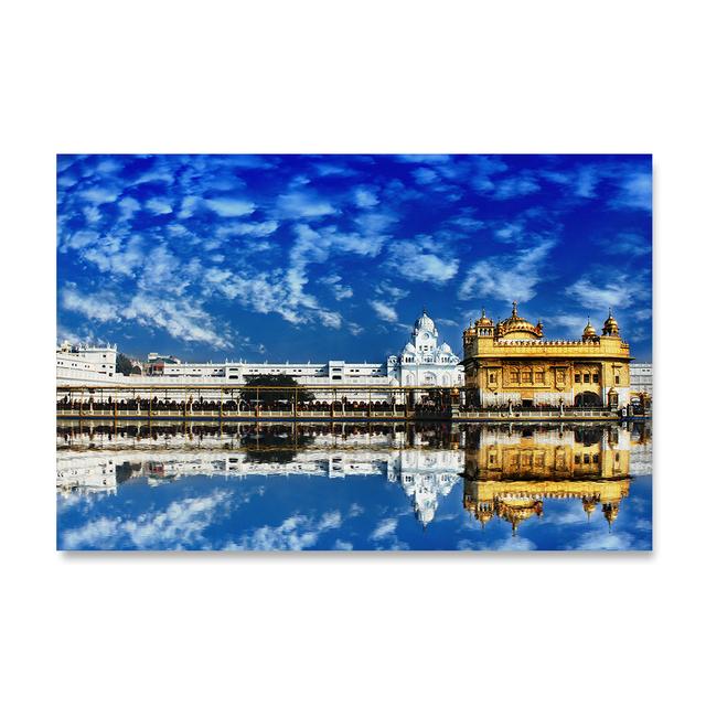 

Сикхская картина маслом, Золотой храм, Стена с плакатами Амритсара, Индийское святое украшение гостиной 21cm×30cm NoFrame