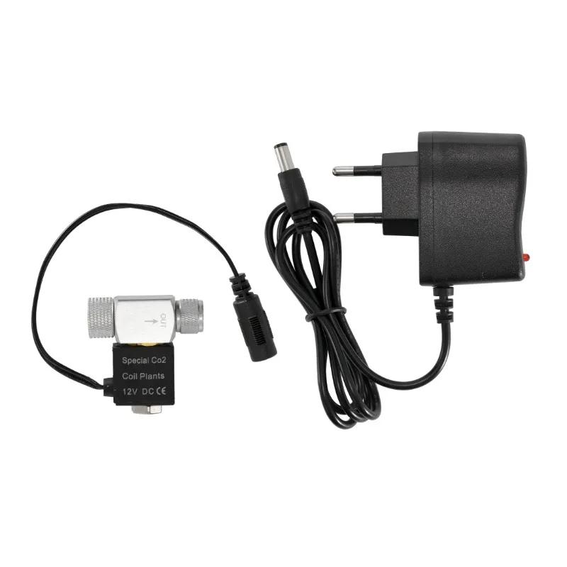 2L Aquarium DIY CO2 Generator System Kit Stainless Steel CO2 Cylinder Generator System Carbon Dioxide Reactor Kit for Plant Fish