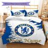Chelsea F Custom Name Pattern Bedding,Quilt Set Quilt Cover Pillowcase Home Birthday Gift(1 * duvet cover + 2 * pillowcase, without core)