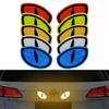 Car Reflector Sticker Night Driving Safety Decal for Auto Truck Motorcycle Trailer Cat Eye Reflective Safety Warning Tape