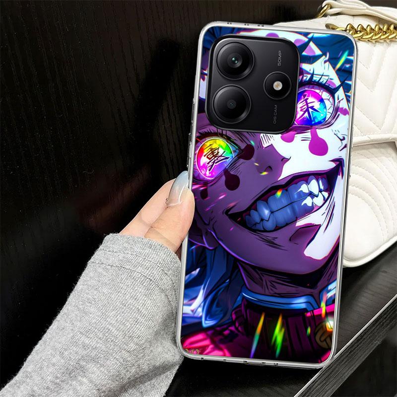 Demon Slayer Douma Case for Xiaomi Redmi Note 14 13 12 11 Pro Plus Phone Cover 14S 12S 11S 11E 11T 10S 10 9S 9 Silicone Funda
